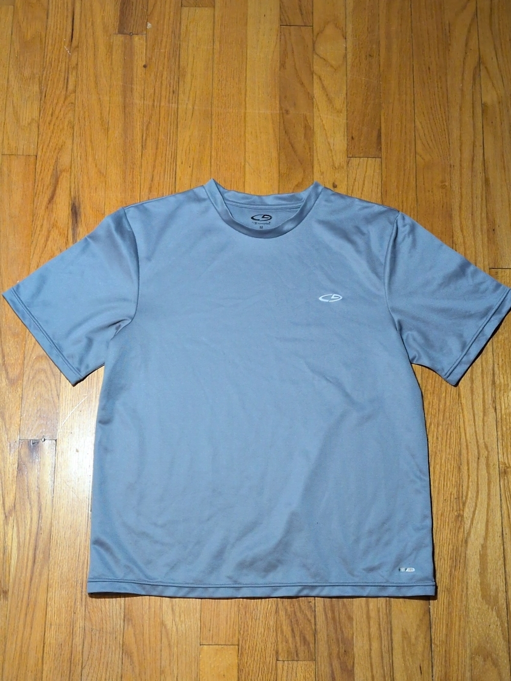 Champion Men's Gray Short Sleeve Performance Tee M